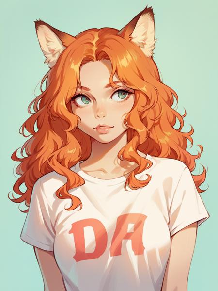 02667-3825000185-score_9, score_8_up, score_7_up, score_6_up, 1girl, curvy, t-shirt, _lora_1ly4XLP_1_ 1ly4, ginger hair, fox ears, long hair, wav.png